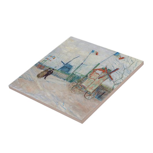 Vincent van Gogh - Impasse des Deux Freres Fliese (Seite)