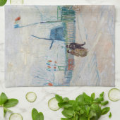 Vincent van Gogh - Impasse des Deux Freres Geschirrtuch (Gefaltet)