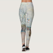 Vincent van Gogh - Impasse des Deux Freres Leggings (Rückseite)
