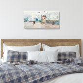 Vincent van Gogh - Impasse des Deux Freres Leinwanddruck (Insitu (Schlafzimmer))