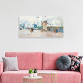 Vincent van Gogh - Impasse des Deux Freres Leinwanddruck (Insitu (Wohnzimmer))