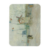 Vincent van Gogh - Impasse des Deux Freres Magnet (Vertikal)