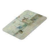 Vincent van Gogh - Impasse des Deux Freres Magnet (Linke Seite)