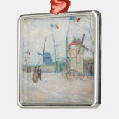 Vincent van Gogh - Impasse des Deux Freres Ornament Aus Metall (Links)