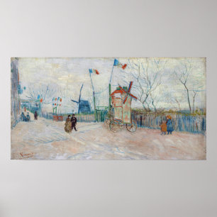 Vincent van Gogh - Impasse des Deux Freres Poster