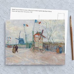 Vincent van Gogh - Impasse des Deux Frères Postkarte