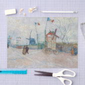 Vincent van Gogh - Impasse des Deux Freres Seidenpapier (Handwerk)