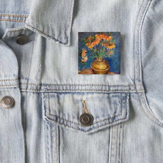 Vincent van Gogh - Imperiale Fritillaries Button (Beispiel)