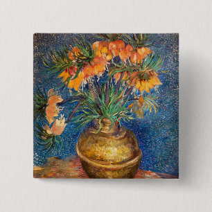 Vincent van Gogh - Imperiale Fritillaries Button