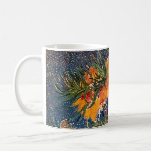 Vincent van Gogh - Imperiale Fritillaries Kaffeetasse (Links)