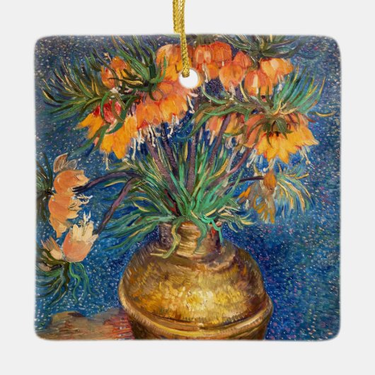 Vincent van Gogh - Imperiale Fritillaries Keramikornament (Vorderseite)