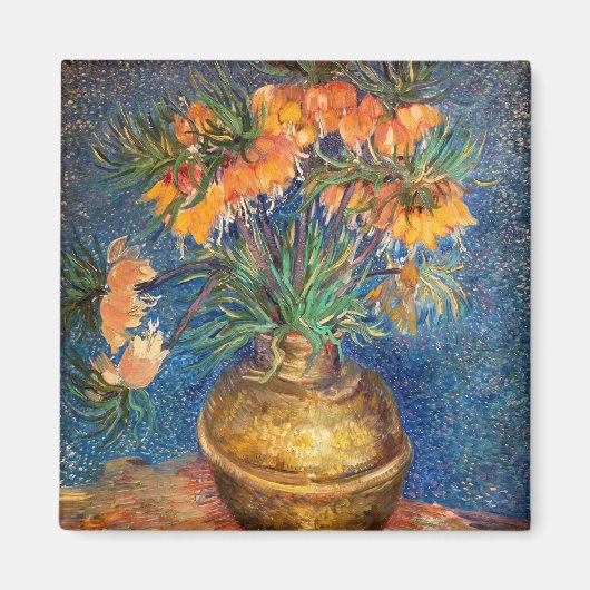 Vincent van Gogh - Imperiale Fritillaries Magnet (Vorne)