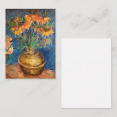 Vincent van Gogh - Imperiale Fritillaries Mitteilungskarte (Vorne/Hinten)