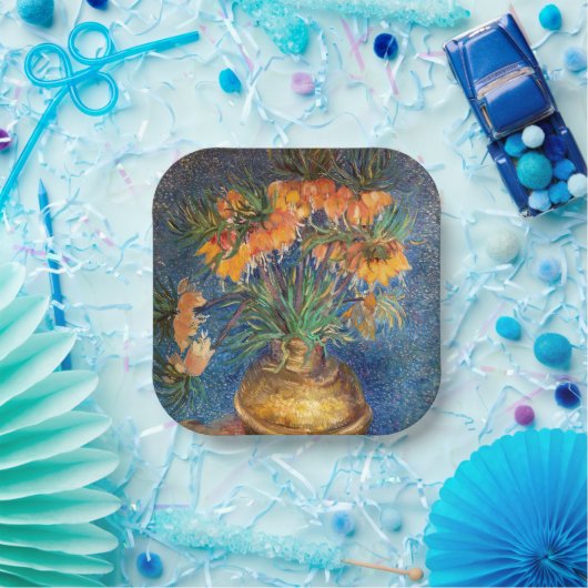 Vincent van Gogh - Imperiale Fritillaries Pappteller (Party)