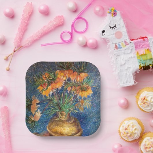 Vincent van Gogh - Imperiale Fritillaries Pappteller (Party)