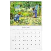 Vincent Van Gogh Impressionismus Art Kalender (Mär 2027)