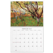 Vincent Van Gogh Impressionismus Art Kalender (Feb 2027)