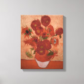 Vincent van gogh impressionist Sonnenblume Kunst Leinwanddruck (Vorderseite)