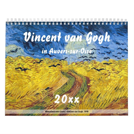 Vincent van Gogh in Auvers-sur-Oise Kalender (Titelbild)