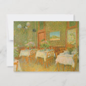 Vincent van Gogh - Inneres eines Restaurants (Vorderseite)