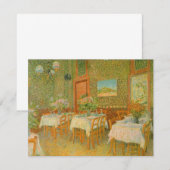 Vincent van Gogh - Inneres eines Restaurants (Vorne/Hinten)