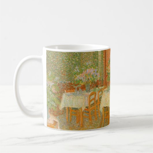 Vincent van Gogh - Inneres eines Restaurants Kaffeetasse (Links)