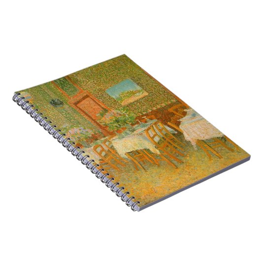 Vincent van Gogh - Inneres eines Restaurants Notizblock (Rechte Seite)