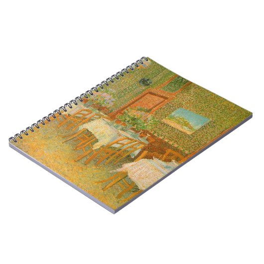 Vincent van Gogh - Inneres eines Restaurants Notizblock (Linke Seite)