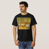 Vincent van Gogh - Inneres eines Restaurants T-Shirt (Vorne ganz)