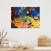 Vincent Van Gogh Inspiration Poster (Küche)