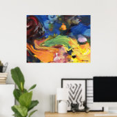 Vincent Van Gogh Inspiration Poster (Heimbüro)