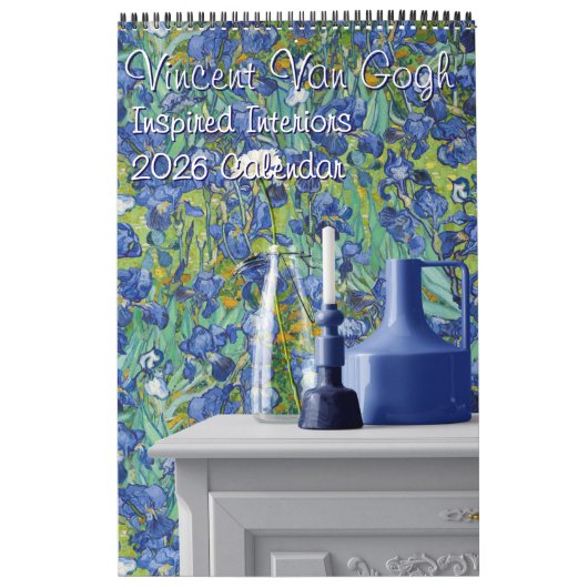 Vincent Van Gogh Inspired Interiors 2026  Kalender (Titelbild)