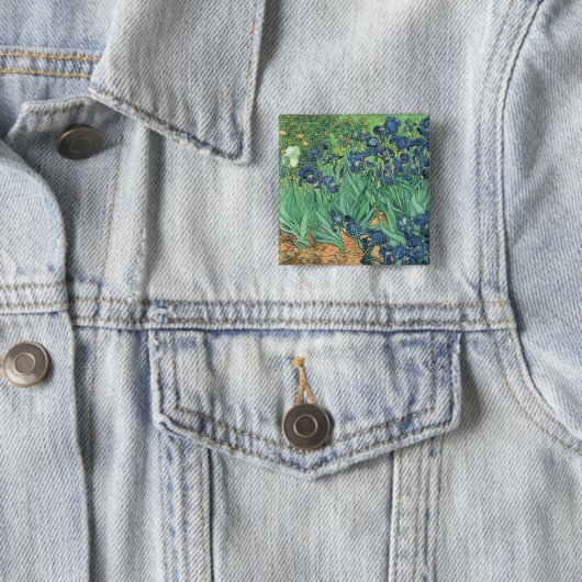 Vincent van Gogh | Ire, 1889 Button (Beispiel)