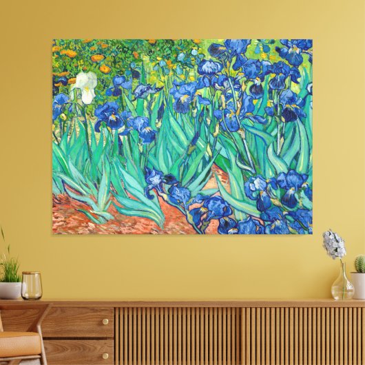 VINCENT VAN GOGH - Ire 1889 Leinwanddruck (Insitu (Wohnzimmer))