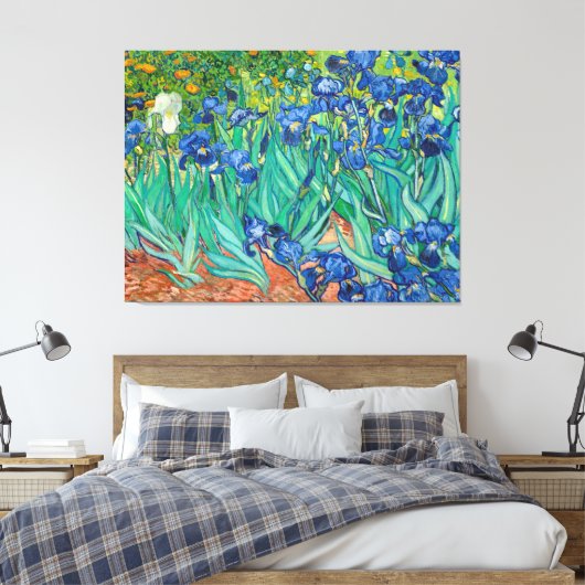 VINCENT VAN GOGH - Ire 1889 Leinwanddruck (Insitu (Schlafzimmer))