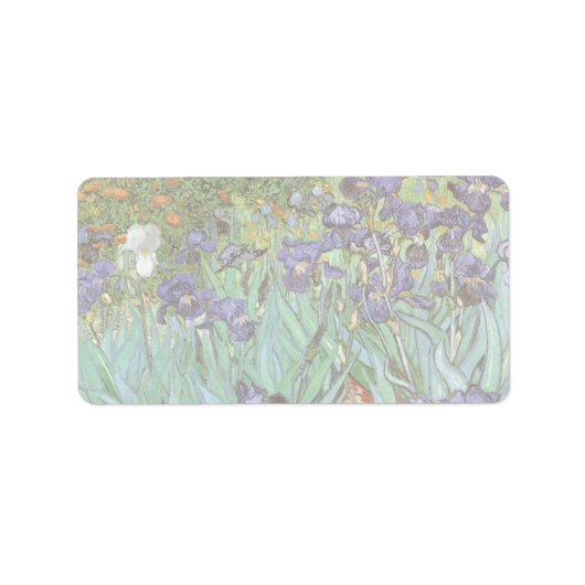 Vincent van Gogh - Ire Adressaufkleber (Vorne)