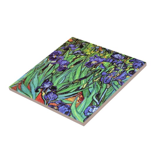 Vincent Van Gogh - Ire - Blume Lover Fine Art Fliese (Seite)