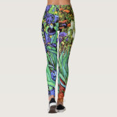 Vincent Van Gogh - Ire - Blume Lover Fine Art Leggings (Rückseite)