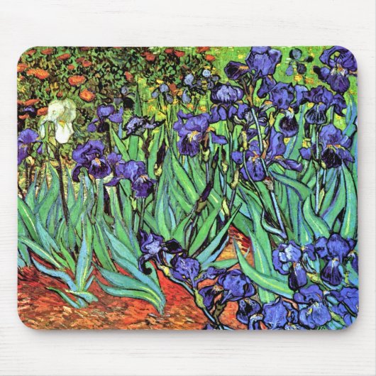 Vincent Van Gogh - Ire - Blume Lover Fine Art Mousepad (Vorne)