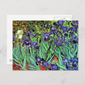 Vincent Van Gogh - Ire - Blume Lover Fine Art Postkarte (Vorne/Hinten)
