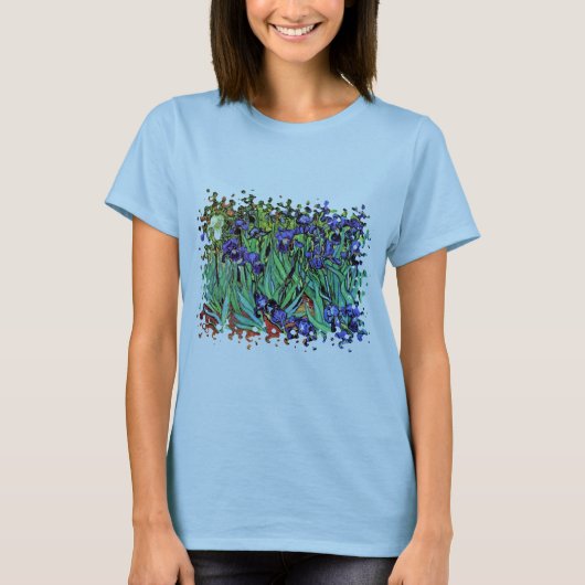 Vincent Van Gogh - Ire - Blume Lover Fine Art T-Shirt (Vorderseite)
