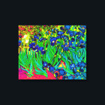 Vincent Van Gogh - Ire - Blume Lover Pop Art Leinwanddruck<br><div class="desc">Öl auf der Leinwand aus dem Jahr 1889 mit lila Reisen, die Van Gogh beim bleibe am Asyl am Saint Paul-de-Mausole in Saint-Remy, Frankreich, gemalt hat. Während viele Fassungen dieses Gemäldes die Blume als blau zeigen, haben Wissenschaftler, die in einem von Van Gogh's späteren Gemälden die Reize untersuchten, herausgefunden, dass...</div>