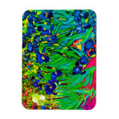 Vincent Van Gogh - Ire - Blume Lover Pop Art Magnet (Vertikal)