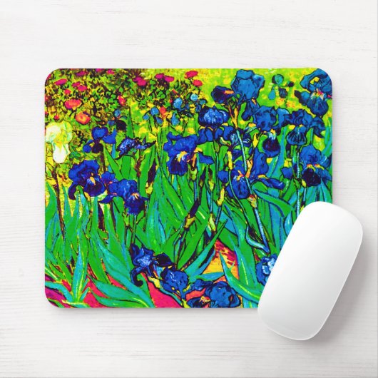 Vincent Van Gogh - Ire - Blume Lover Pop Art Mousepad (Mit Mouse)