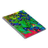 Vincent Van Gogh - Ire - Blume Lover Pop Art Notizblock (Rechte Seite)