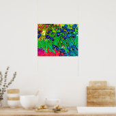 Vincent Van Gogh - Ire - Blume Lover Pop Art Poster (Küche)