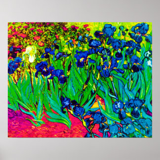 Vincent Van Gogh - Ire - Blume Lover Pop Art Poster