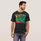 Vincent Van Gogh - Ire - Blume Lover Pop Art T-Shirt (Vorne ganz)