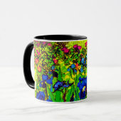 Vincent Van Gogh - Ire - Blume Lover Pop Art Tasse (Vorderseite Links)
