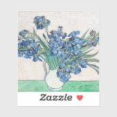 Vincent Van Gogh. Ire. Blumenimpressionismus Aufkleber (Blatt)